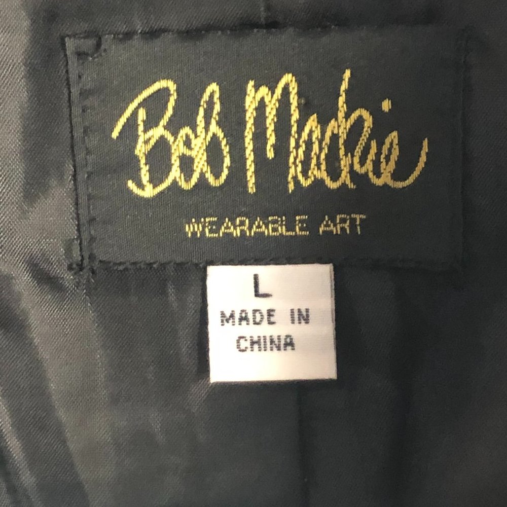 Vintage Bob Mackie Wearable Art Fleece - Picture 4 of 9